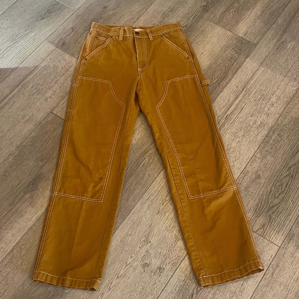 Womens Brown Painter Pant style